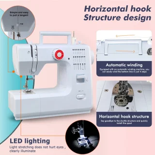 Creatorally Elektrische Naaimachine Set