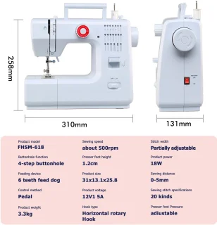 Creatorally Elektrische Naaimachine Set