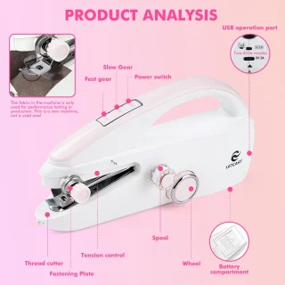 Creatorally Handnaaimachine - Mini Naaimachine