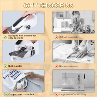 Creatorally Handnaaimachine Set - Mini Naaimachine