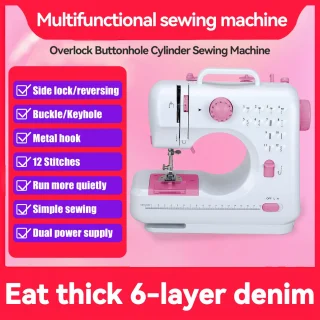 Creatorally Mini Elektronische Naaimachine - Roze