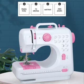 Creatorally Mini Elektronische Naaimachine - Roze