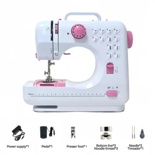 Creatorally Mini Elektronische Naaimachine - Roze