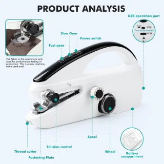 Creatorally Mini Handnaaimachine