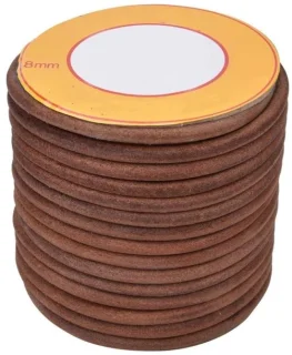 Dailygoods Dailygoody lederen naaimachine riem bruin