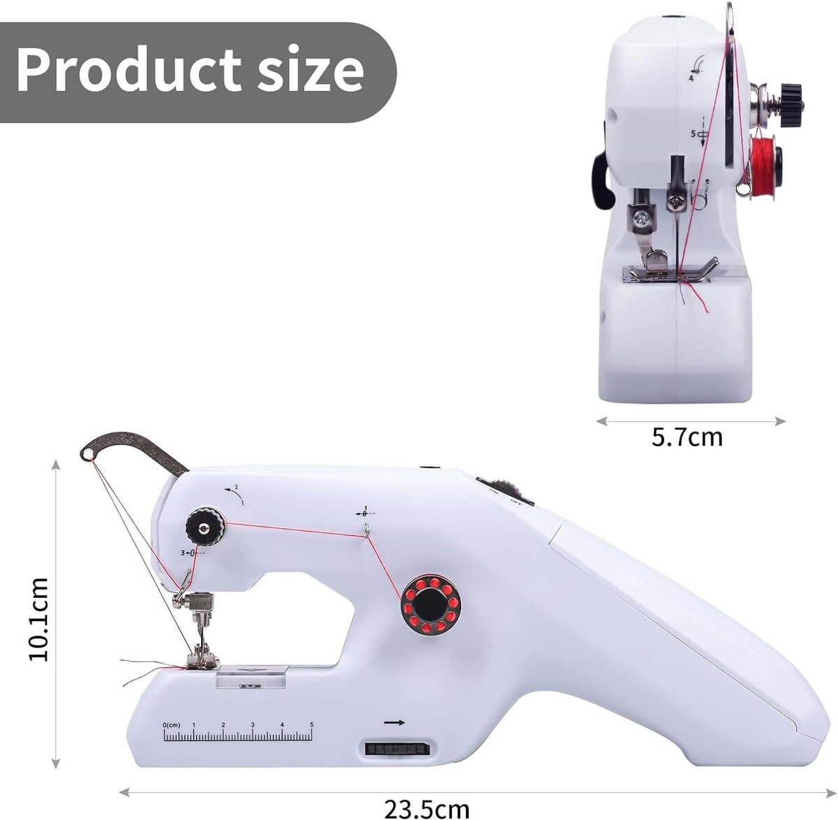 DailySupplies Handnaaimachine Mini Elektrisch