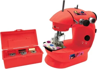 DailySupplies Kindernaaimachine Kinder 10 Jaar Rood
