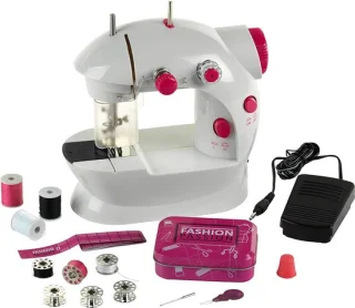 DailySupplies Naaimachine Kinderen Wit Roze