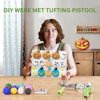 DailySupplies Premium Tufting Gun Beginnerspakket Groen