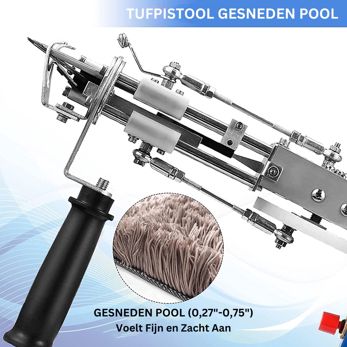DailySupplies Premium Tufting Gun Beginnerspakket Zwart