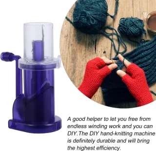 DIY handklosbreimachine met clip voor breien en knutselen