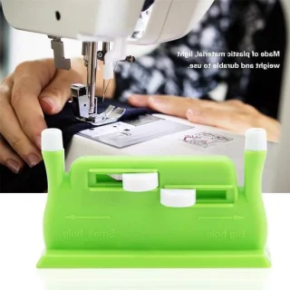 Draadinsteker applicator naaldinrijger 7,3 cm groen
