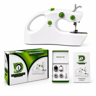 De Draadkracht® mini handnaaimachine in één oogopslag