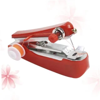 Draadloze handnaaimachine rood