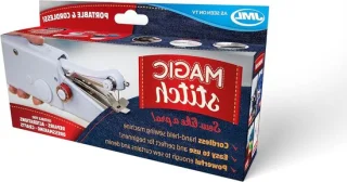 Draadloze mini naaimachine grijs