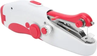 Draagbare elektrische mini-naaimachine rood