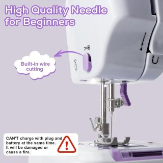 Wat vinden we goed aan de Draagbare Elektrische Naaimachine - Beginnersmodel