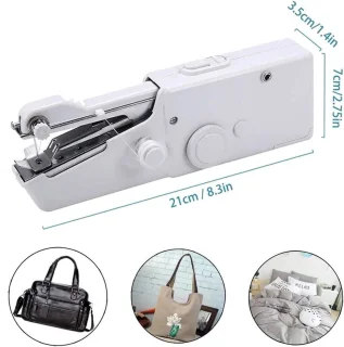 Draagbare Elektrische Naaimachine Mini Wit