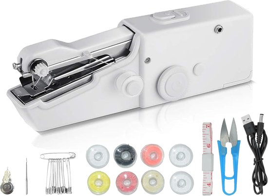 Draagbare Elektrische Naaimachine Mini Wit review
