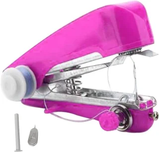 Draagbare handnaaimachine - Roze