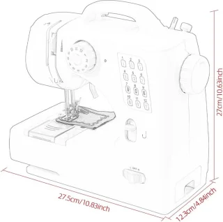 Draagbare Mini Naaimachine - Beginnersmodel