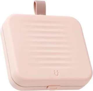 Draagbare naaidoos compact roze