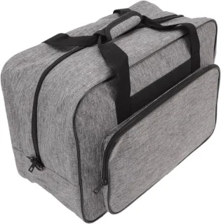 Draagbare naaimachine tas - grijs - 46 x 23 x 31 cm