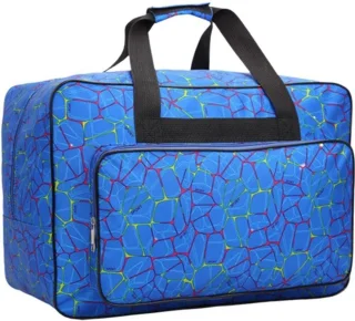 Draagbare Naaimachinetas (Roze/Blauw)