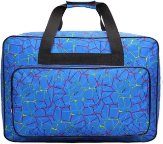 Draagbare Naaimachinetas (Roze/Blauw)