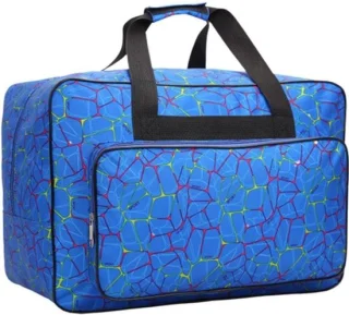 Draagbare Naaimachinetas (Roze/Blauw)