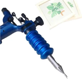 Elektrische borduurmachine – blauw