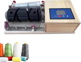 Elektrische garenwikkelaar 39 cm breed houtkleur