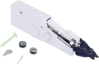 Elektrische Handnaaimachine 20,5 cm Wit