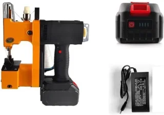 Elektrische handnaaimachine oranje