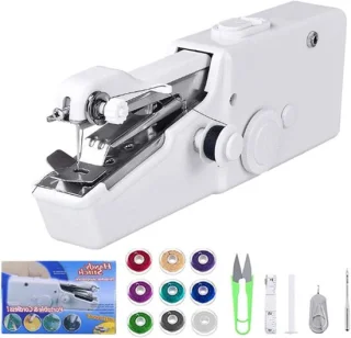 Elektrische handnaaimachine wit