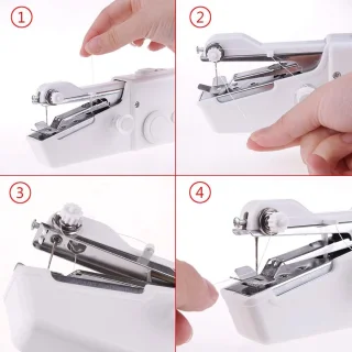 Elektrische Mini Handnaaimachine Draadloos Compact