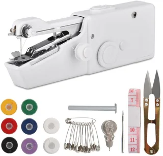 Elektrische Mini Handnaaimachine USB - Compleet Set