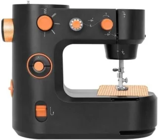Elektrische mini naaimachine - zwart