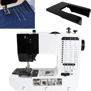 Elektrische naaimachine wit