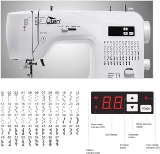 Elektrische vrije-arm naaimachine