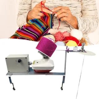 Elektrische wikkelmachine - garenopwinder - wit
