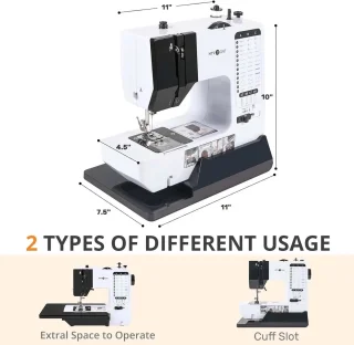 Eszenzics Naaimachine V38 Elektrisch Compact