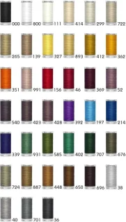Extra sterk naaigaren jeansgaren polyester - 100 meter - blauw