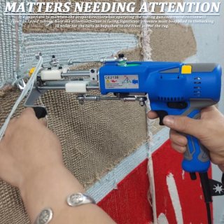 Wat vinden we goed aan de Fubzz Elektrische Tuftmachine - Tuftpistool