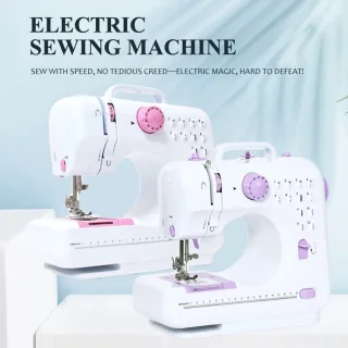 Fytura - Mini Naaimachine Wit/Paars