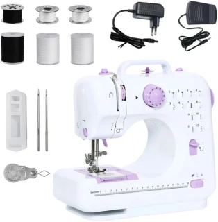 Fytura - Mini Naaimachine Wit/Paars