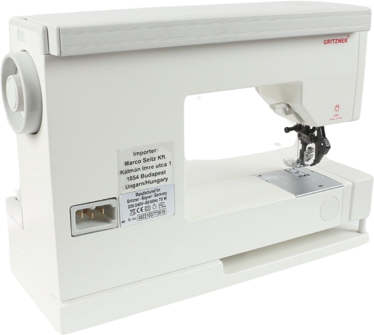 Gritzner Tipmatic 1037 naaimachine