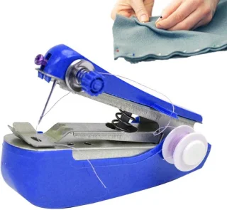 Hand naaimachine blauw