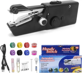 Hand naaimachine mini zwart