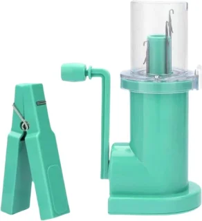 Handbreimachine - zeegroen